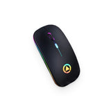 Ultra-Thin Black Bluetooth Mouse