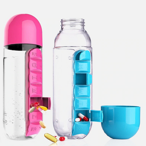 Water Bottle Pill Organizer - The Gadgets Outlet
