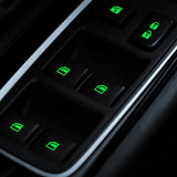 Fluorescent Car Button Stickers