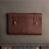 Brown Leather Cord Wrap