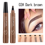 Natural Tattoo Eyebrow Pen 3D Microblading Style