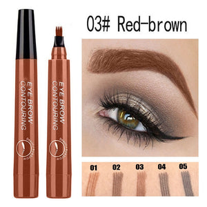 Natural Tattoo Eyebrow Pen 3D Microblading Style