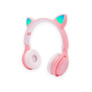 Pink Headphones With Cat Ears