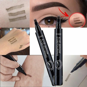 Natural Tattoo Eyebrow Pen 3D Microblading Style - The Gadgets Outlet