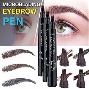 Natural Tattoo Eyebrow Pen 3D Microblading Style - The Gadgets Outlet