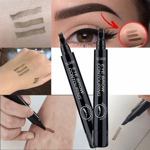 Natural Tattoo Eyebrow Pen 3D Microblading Style